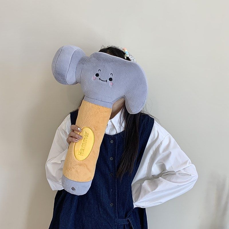 创意工具搞怪锤子榔头扳手毛绒