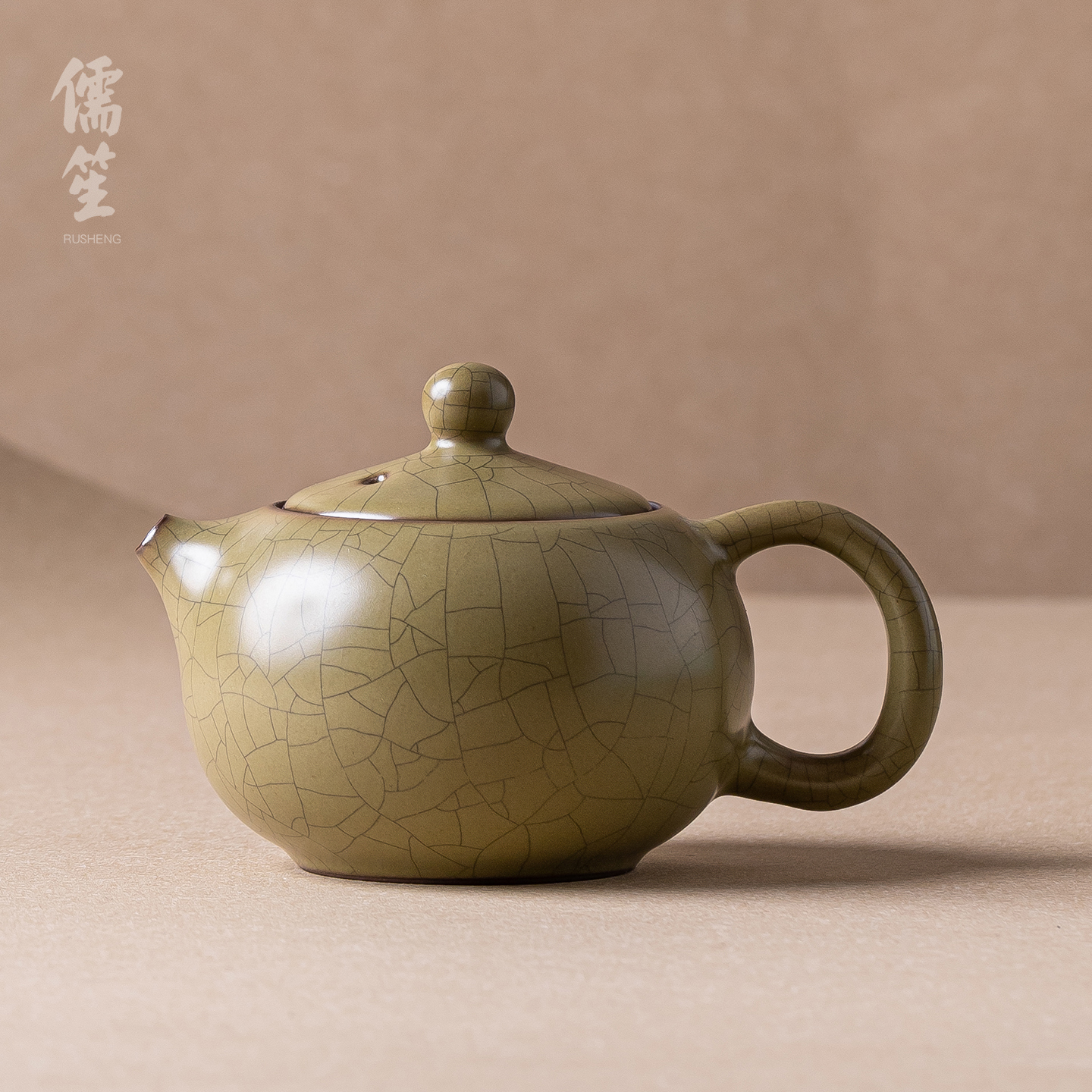 儒笙高档陶瓷功夫茶壶泉德堂