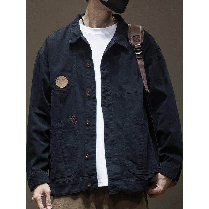 it neith BIAS潮牌美式工装牛仔外套男秋款夹克胖子大码潮流男装,男装,大码上装,淘宝优惠券,粉丝福利购,淘宝优惠卷
