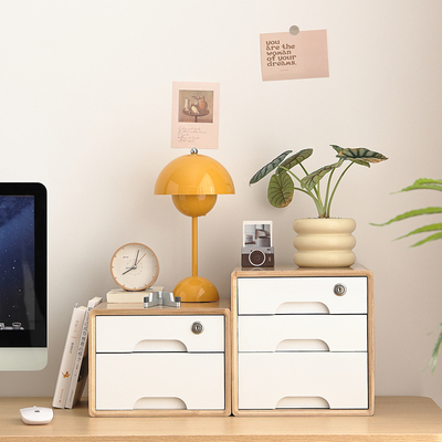 手工制作实木桌面榫卯结果收纳盒