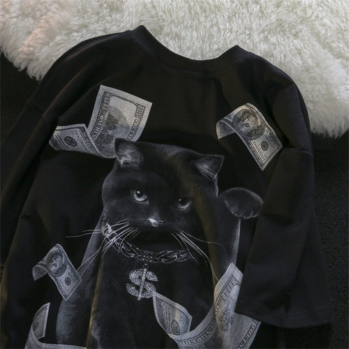 【限时抢购】纯棉宽松T恤昔印