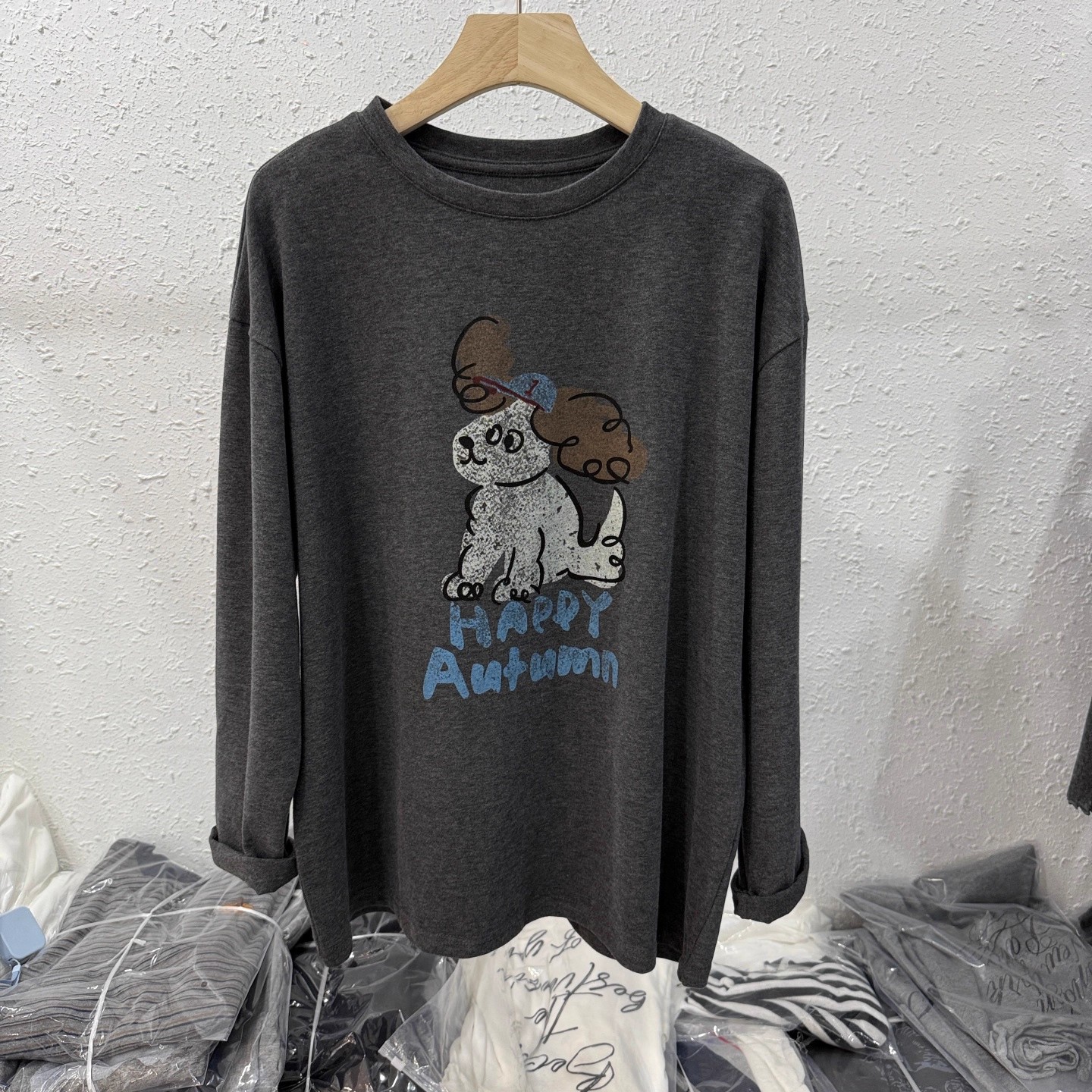 【限时抢购】德绒保暖印花T恤