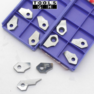 气门座圈铰刀片硬质合金固体阀座45度3角铣刀万能铰刀成型刀片