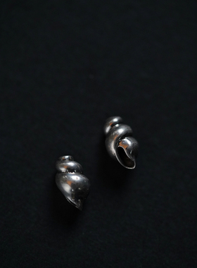 Lam手作 原创法螺弟子珠 坠角 文玩diy饰品配饰菩提手串配珠