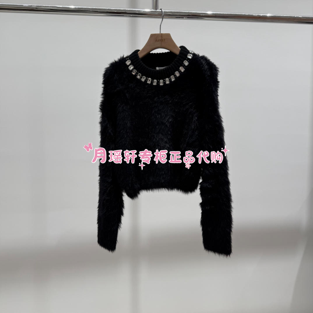 XRV7M36A艾薇/AIVEI专柜正品国内代购2025年冬款新品针织衫1080