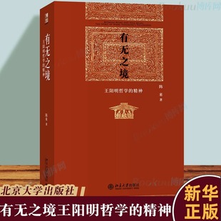正版 有无之境 王阳明哲学的精神 陈来著 全球华人国学终身成就奖得主陈来教授系列作品 北京大学出版社