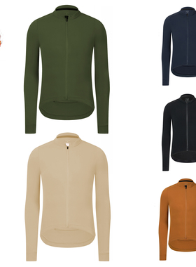 骑行服秋冬季加绒保暖长袖公路车自行车竞技款外套男女适用5-15度