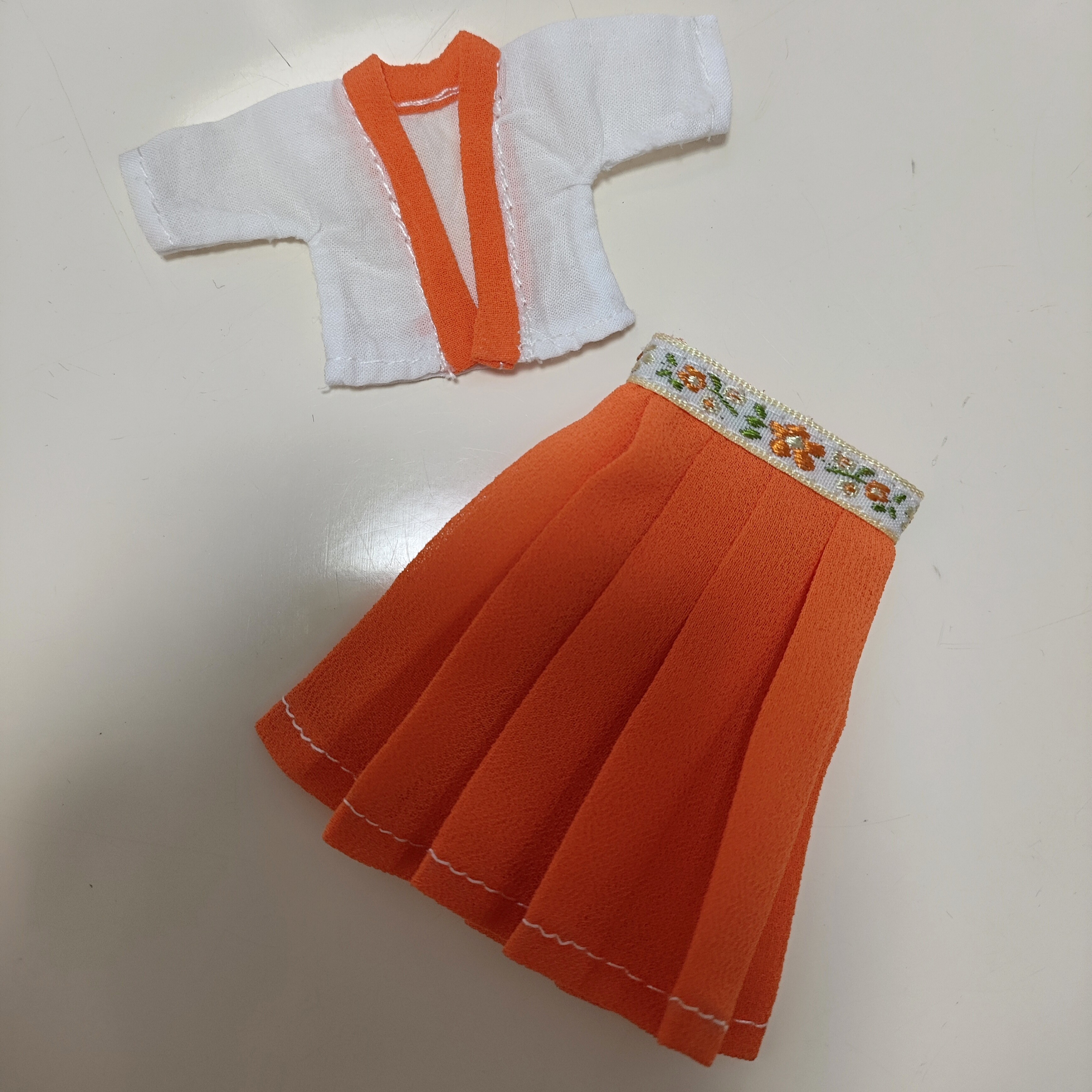 娃衣古装汉服套装ob11娃娃衣服,12分8分可穿