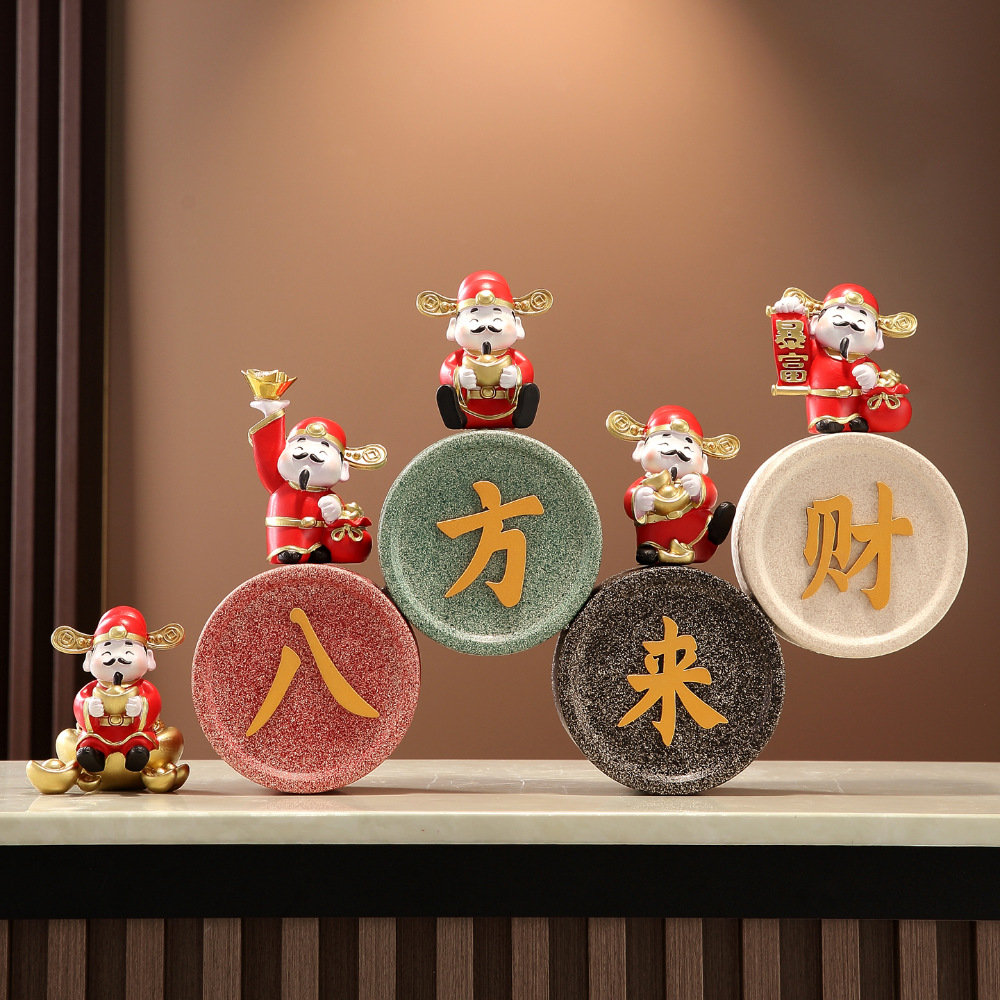 五路财神各路神仙喜庆迎宾