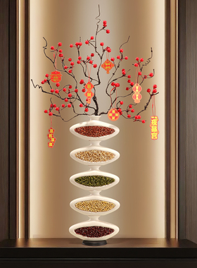 五谷杂粮喜庆乔迁过年春节装饰