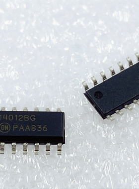 全新原装正品 14012BG MC14012BDR2G 贴片SOP-14逻辑门现货