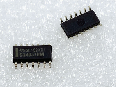 全新原装 CD4047BM96 贴片SOP-14 低功耗单稳态/不稳定多谐振荡器