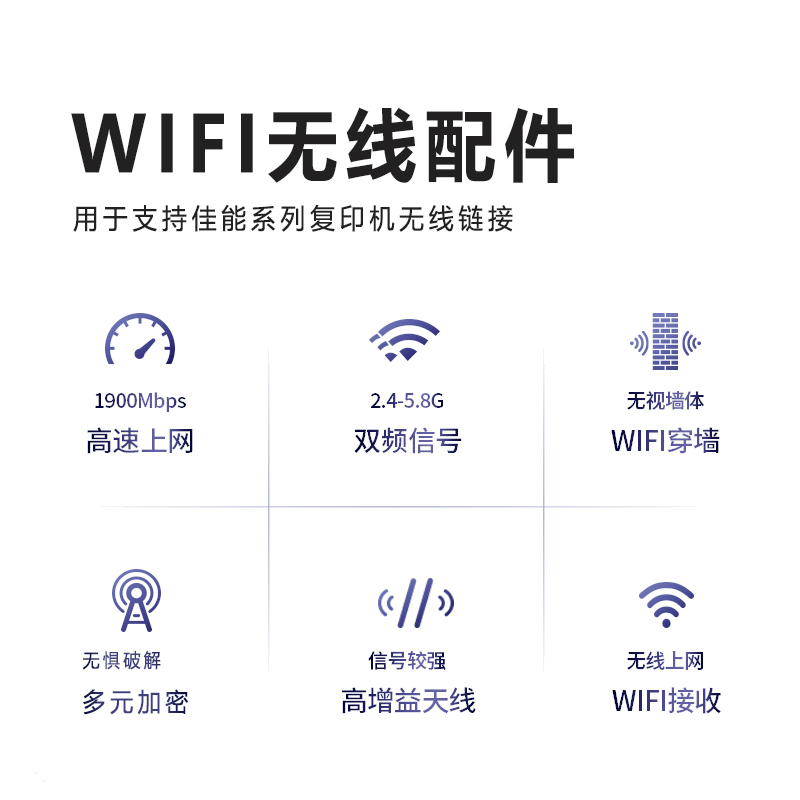 适用佳能复印机wifi无线链接