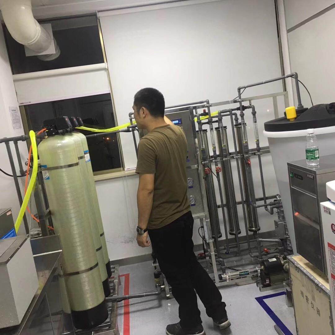 RO反渗透水处理设备工业净水器井水前置过滤去离子纯净水小吨设备
