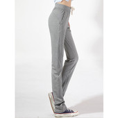 秋冬175 棉卫裤 高个子加长直筒裤 加绒 大码 长裤 休闲裤 居家女抗寒