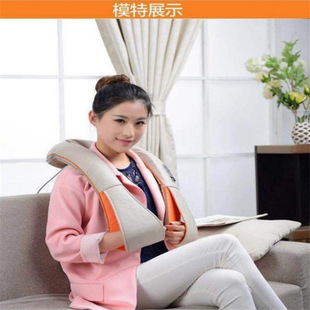 厂家按摩披肩 捶打肩颈按摩器 多功能电动颈部按摩仪敲打披肩