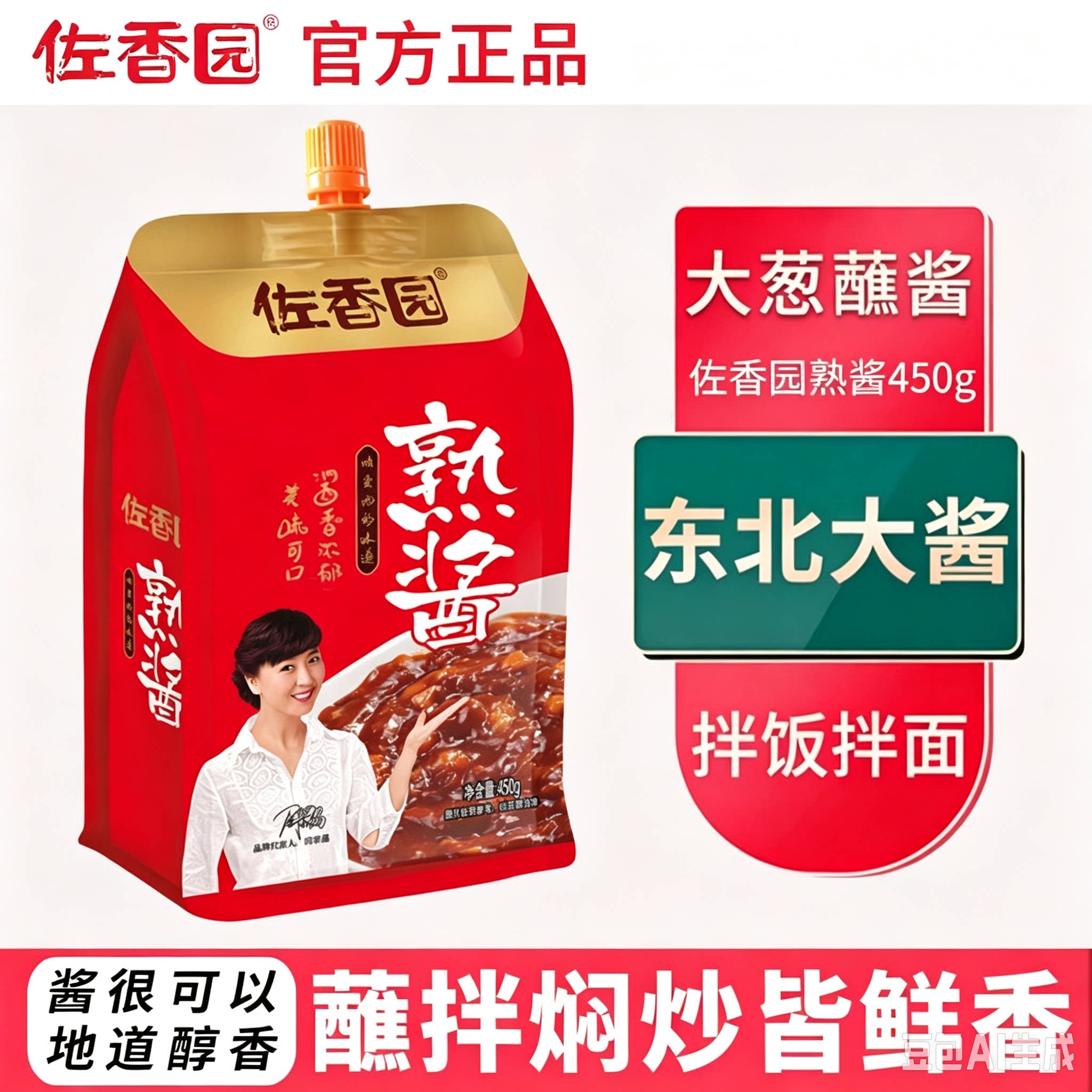 佐香园农家自制包邮东北大酱