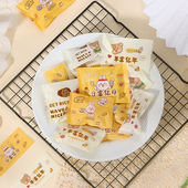 烘焙盒 纸机封子自牛轧糖果太妃饼干曲奇奶枣糕 雪花酥包装 袋新款