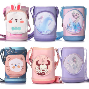 迪士尼3614水杯保温杯套冰雪奇缘套可爱卡通水壶保护杯套原装 配件