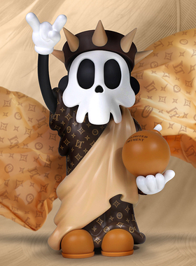 ZCWO愚者乐园 正版自由死神潮玩手办摆件 雕像亡灵骷髅景品可拆