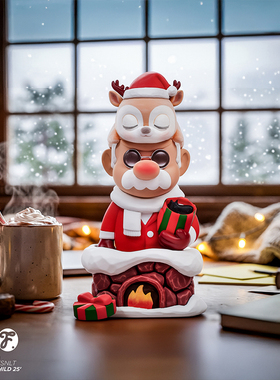 ZCWO愚者乐园圣诞小杀手手办模型摆件圣诞主题收藏玩具桌面装饰品