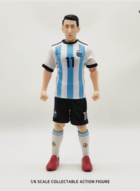 ZCWO愚者乐园阿根廷足球运动员可动人偶模型体育运动风收藏动作