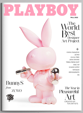 ZCWO花花公子联名 网红兔子潮玩手办客厅落地摆件礼物正版大公仔