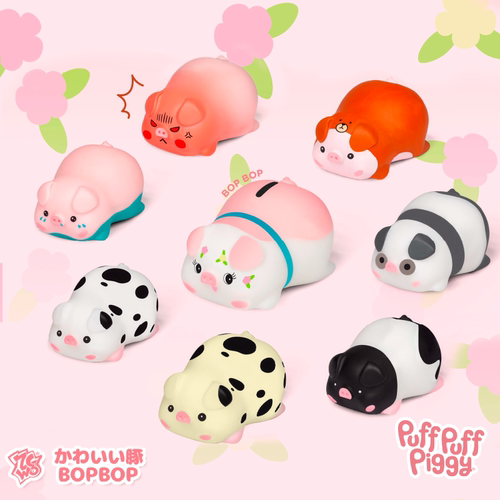 ZCWO愚者乐园噗噗小猪潮玩盲盒