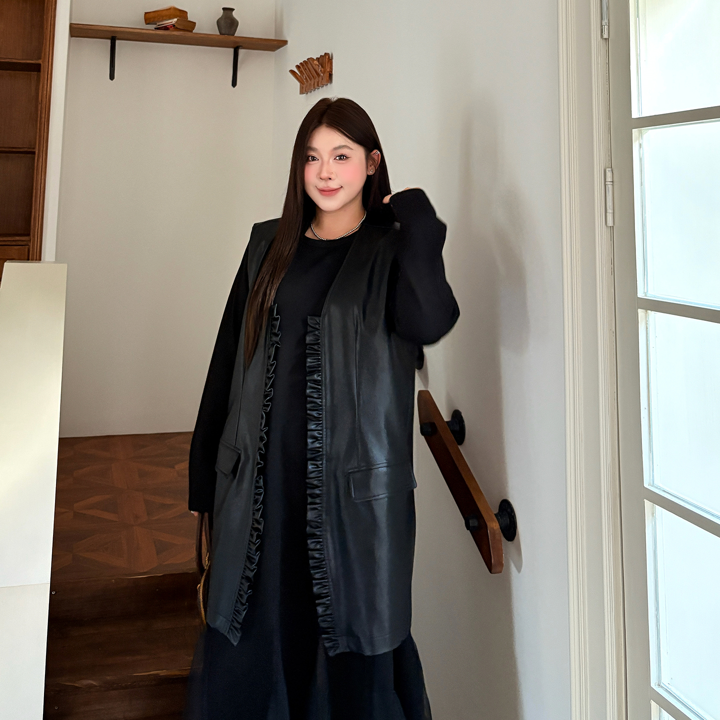 大码女装马甲宽松显瘦百搭