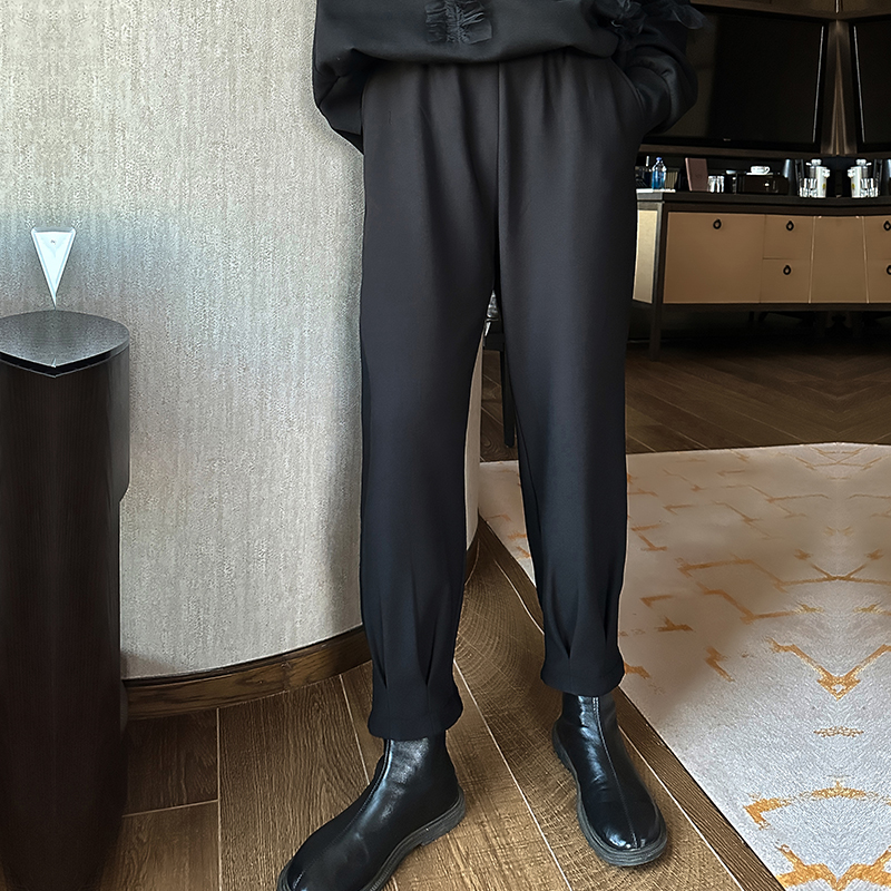 大码女装西裤胖mm休闲裤宽松显瘦