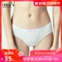 [Trung tâm mua sắm] imis yêu phụ nữ xinh đẹp đồ lót cotton thoải mái eo thấp quần boxer - Giống cái quần lót cho người béo