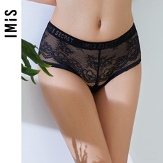Трусы 爱美丽imis内裤女网纱性感蕾丝低腰包臀三角裤im22awq1 Amelie