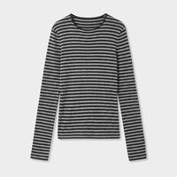 Acme Ground Thin Tencel Wool round-neck long-sleeved knitted sweater for women's simple autumn Slimming top 11382 thumbnail 3