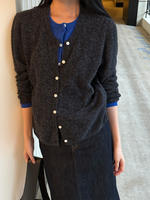 Acme Ground fake two woolen knitted cardigans for women 2026 Autumn New Style Versatile sweaters 22233 thumbnail 2