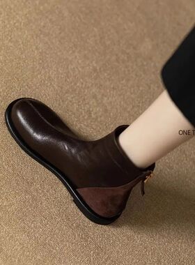 Mid Heels Women Shoes 2025 New Winter Designer Cozy Dress Sn