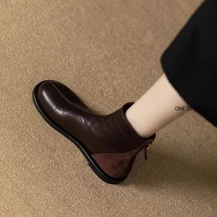 Mid Heels Women Shoes 2025 New Winter Designer Cozy Dress Sn