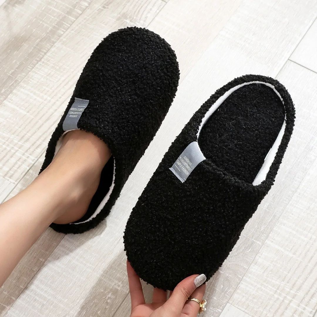 Women Slippers Light House Soft Home Cotton Slipper Winter I