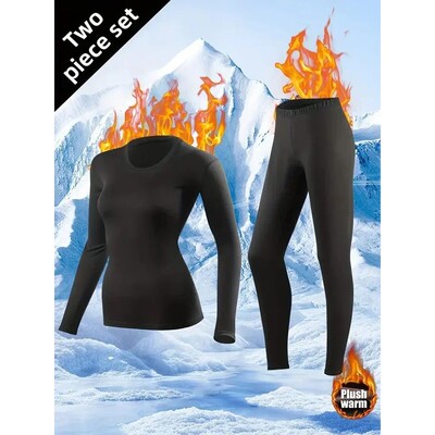 Women's Warm Thermal Underwear Sexy Ladies Intimates Long Jo