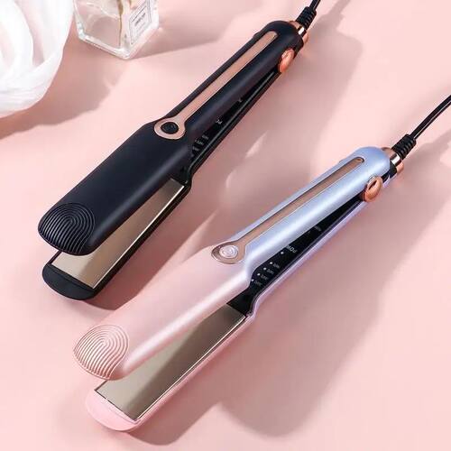Professional Salon-Grade Electric Ceramic-Coated LCD Hair St