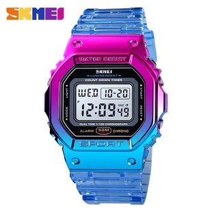 SKMEI 1622 Luxury Womens Digital Wristwatch Lady Cool Color