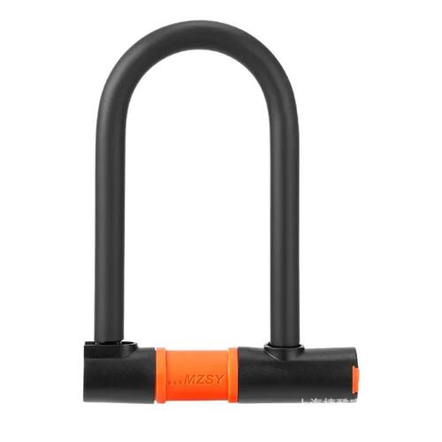 Bicycle Lock Bold Alloy Steel U-shaped Lock Bold Steel Cable