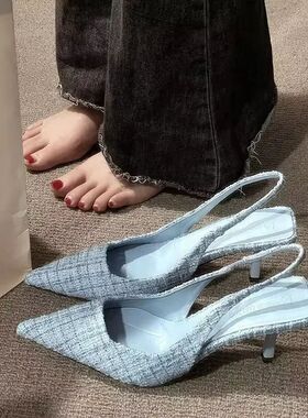 Fashion brand designed knitted platform heels for women, poi