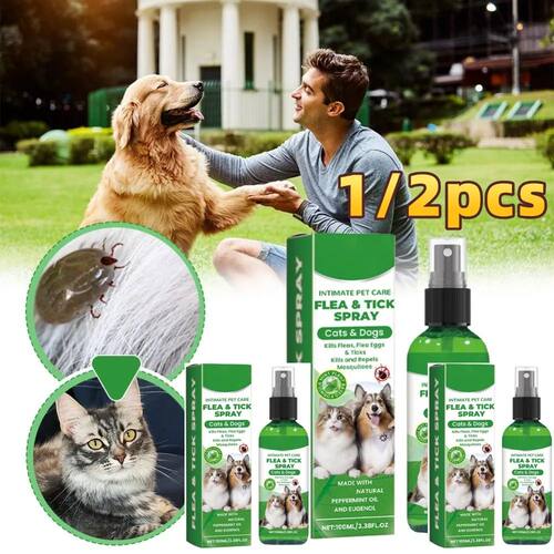 100ml Pet Insect Repellent Dog Cat Hair Skin Insect Repellen