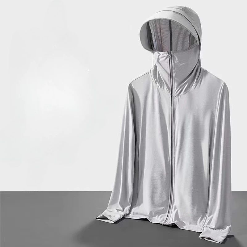 Men's Summer Sun protection Coat Man UV Jacket Fishing Cover图片