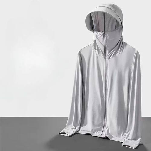 Men's Summer Sun protection Coat Man UV Jacket Fishing Cover