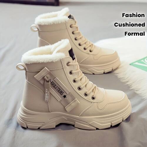 Women's Ankle Boot, Short Boot, Winter Boot with Thick Linin