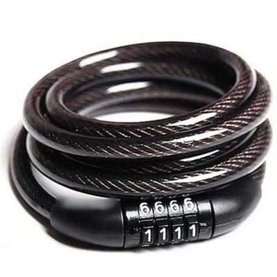 ?Heavy-Duty Security Chain Lock – 4-Digit Code Padlock for