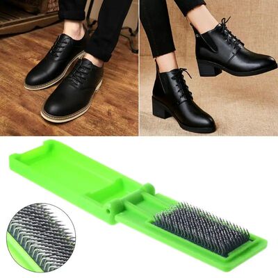 Ballet Dance Shoes Wire Brush Ballroom Suede Soles Latin Sal