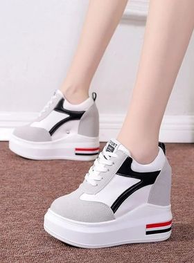 2022 Classic Fashion Woman High Platform Sneakers Spring Fem