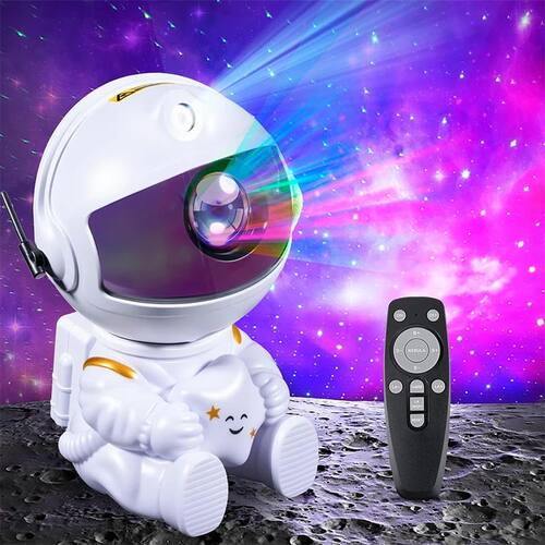 Astronaut Galaxy Projector, Night Light for Kids, Nebula Cei